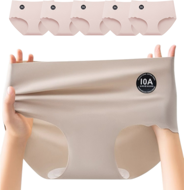 데이즈잇 무자극 심리스 10A 향균 여성 팬티 5장 세트