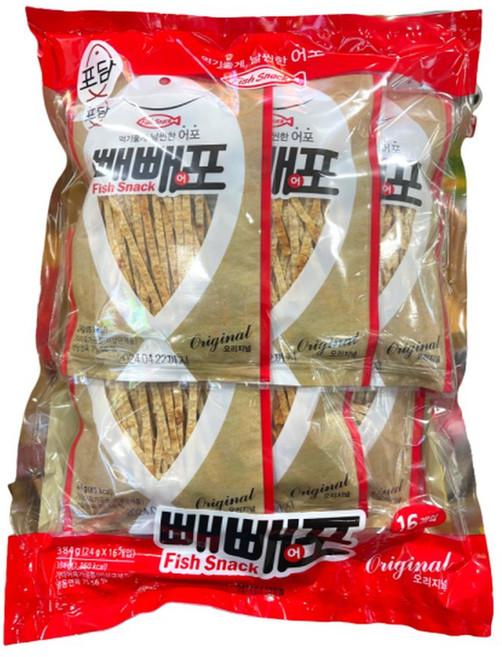 포담 빼빼어포 384g / 24gx16, 24g, 16개