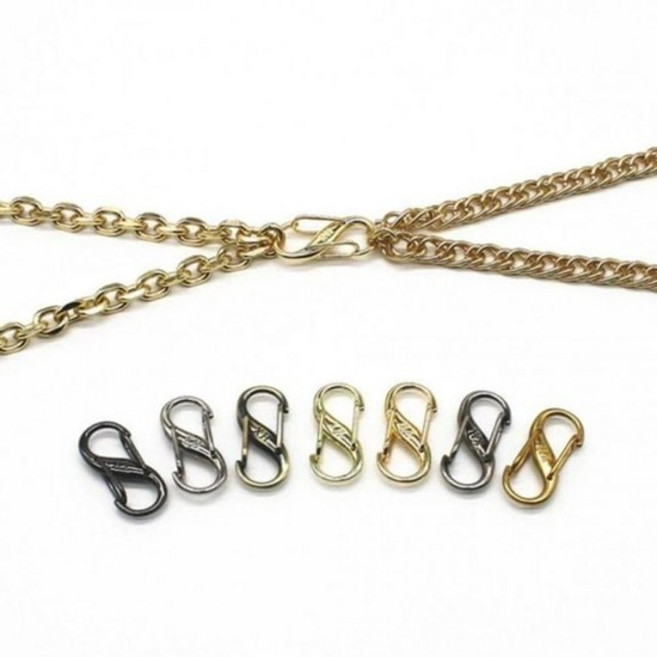 WOC 체인쇼트너 버클 가방 조절 길이 체인지갑 체인 체인크로스백 체인지갑 체인조절