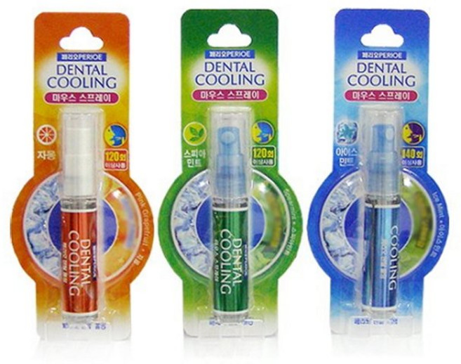페리오엘지생활건강 덴탈쿨링 마우스 스프레이 6.2ml 스피아