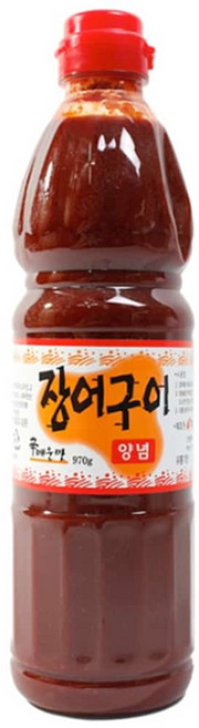 푸른 매운 장어구이 고추장양념소스 970g, 1