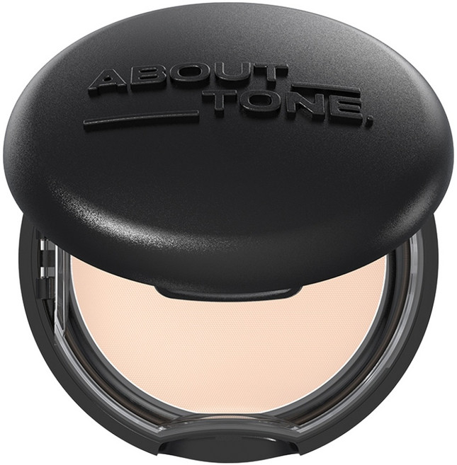 ABOUT TONE. 神奇濾鏡輕薄柔焦粉餅, 2.5 Ivory, 1個