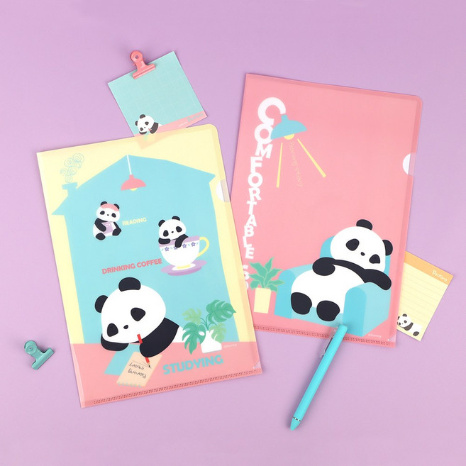 파오랑 L홀더(2매) (2 option), 1개, 공부, A4