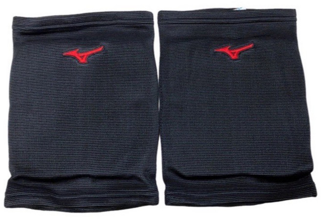 美津濃 排球護膝 V2TYB08609 加厚防撞運動護膝, 紅色96 ，一雙,S（超瘦女生/兒童）, 1個