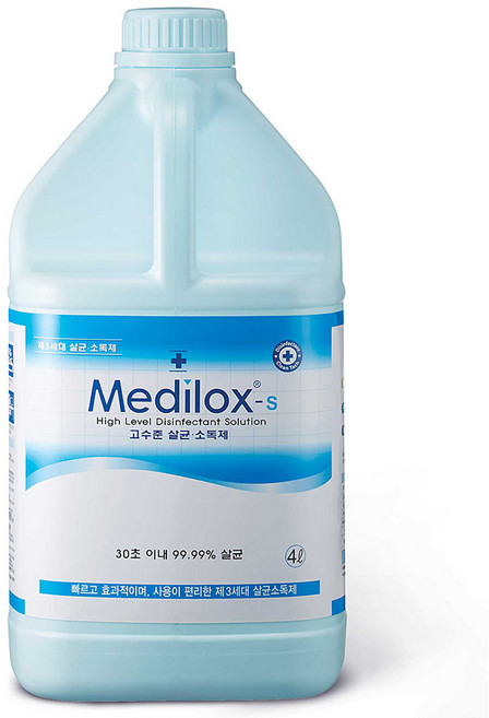 메디록스 S 일반용 고수준 살균 소독제 탈취제 리필, 4L, 1개