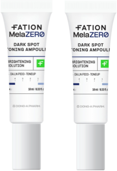동아제약 파티온 멜라제로 기미잡티 토닝 앰플 10ml 2개 (미니어처)