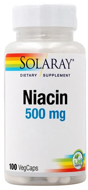 솔라레이 나이아신 500mg 100정 비타민 B 3 비 쓰리 니아신 아마이드 니코틴산 니코틴 아미드 효능, 1개 - 쿠팡