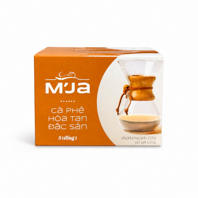 베트남커피 M'JA 므자 3in1 커피믹스 (원산지 : 베트남), 17g, 10개입, 1박스