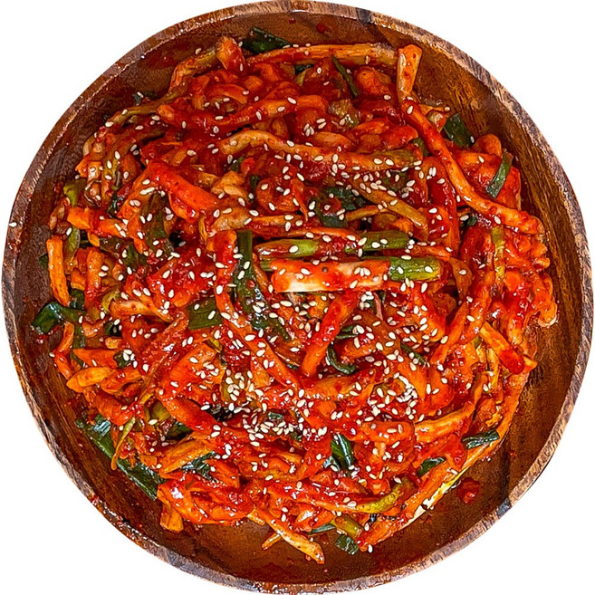 매콤한 감칠맛! 전라도 나주골 쪽파 무말랭이 김치, 1개, 1kg