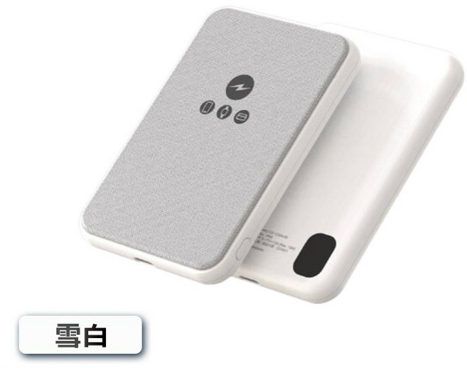 【POLYBATT】石墨烯三用快充行動電源, 雪白