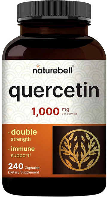 네이쳐벨 퀘르세틴 1000mg 240 캡슐 케르세틴 NatureBell Quercetin, 1병, 1개, 240정
