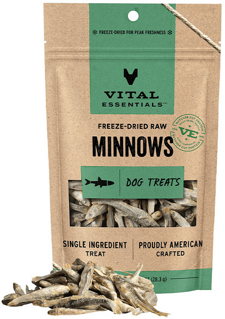 Vital Essentials 凍乾生鮮 貓零食, 28g, 1個, 小魚