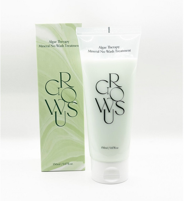 그로우어스 알게 테라피 미네랄 노워시 트리트먼트, 1개, 150ml