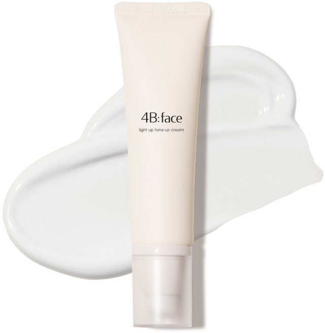 4Bface 포비페이스 라이트업 톤 업 미백 크림, 1개, 50ml