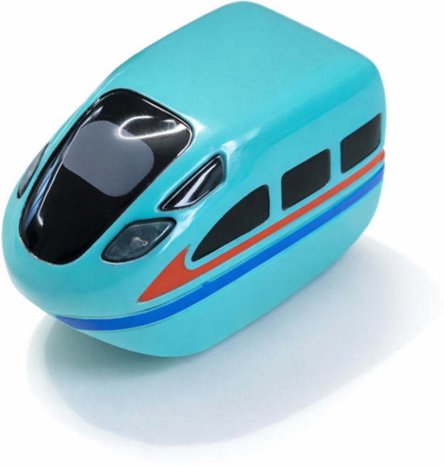 아오라 레일블럭 큐브 장난감 기차 추가부품, 1개, 민트