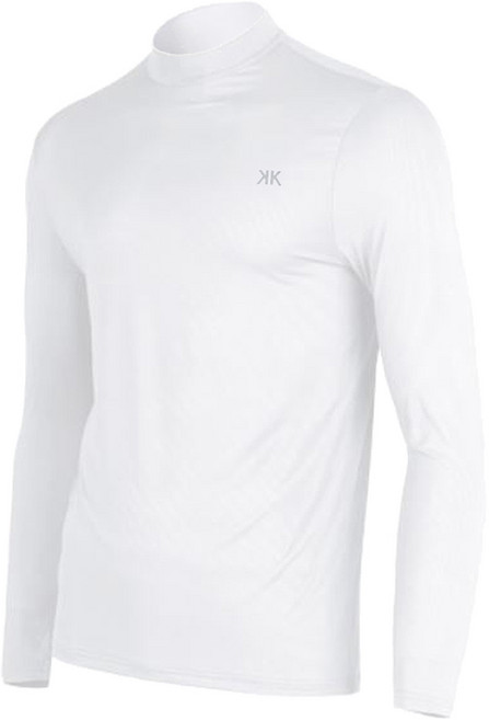 남성 골프 UV 차단 냉감 이너웨어 베이스 레이어 반폴라 티셔츠