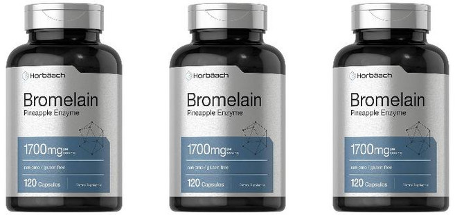 Horbäach 호바크 브로멜라인 1700mg 캡슐 120정 3팩