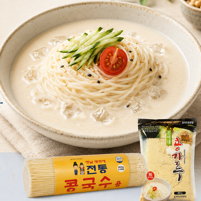[세트] 운산전통콩국수 + 은이네콩가루 850g, 1개, 1kg