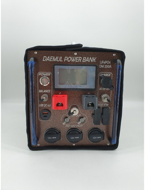 대물 인산철 200ah 파워뱅크, 블랙브라운, 1개