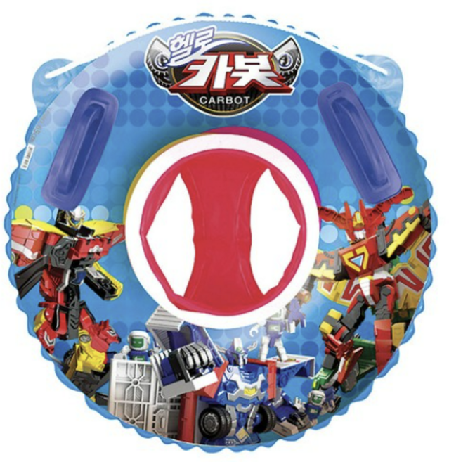 티모 카봇 원형 보행기 튜브, 혼합 색상, 4개