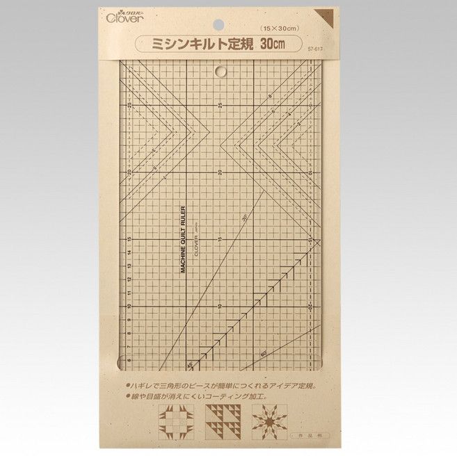 [크로바] 머신 퀼트용 자-60cm 57-615 57-617