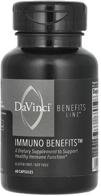 건강에 좋은영양제 DaVinci Laboratories 베네핏 Line Immuno 베네핏 캡슐 60정 지금구입하세요 곧품절되요, 1개 - 쿠팡