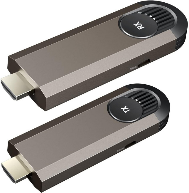 무선 HDMI 송수신기 키트 1080P 30M 무선 HDMI 어댑터 익스텐더 플러그 앤 플레이, TX + RX, 1개