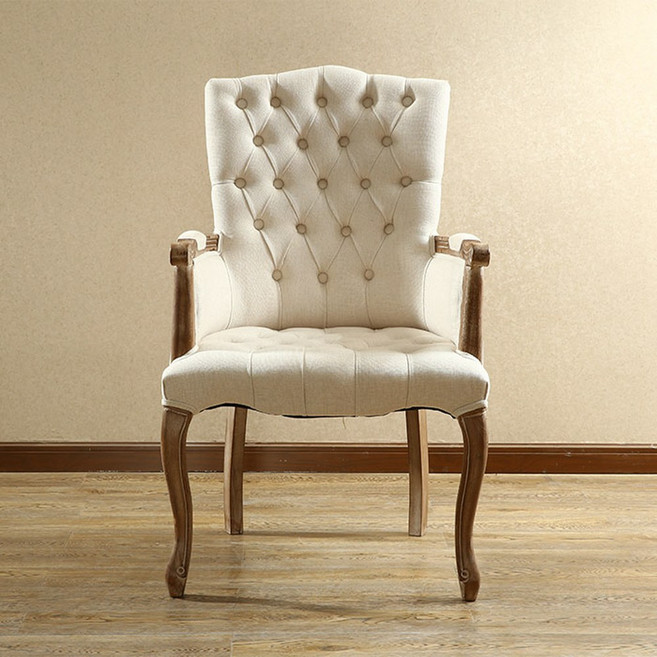 엔틱 편한 식탁 의자 예쁜 카페 인테리어 원목 의자, 다크블루B, 1개