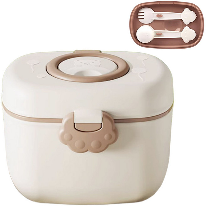 베베코지 휴대용 분유 케이스 분유통 소분통, 1개, L사이즈(550ml)