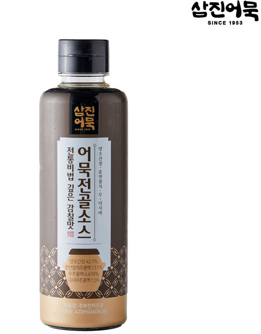 [삼진어묵] 어묵전골소스 420ml, 1개