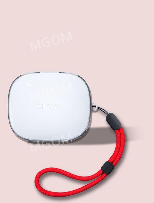 호환 샥즈 오픈핏 프로 케이스 투명 이어폰 Shokz OpenFit Pro 보호 블루투스, OpenFit Pro(2026), 투명+레드스트랩