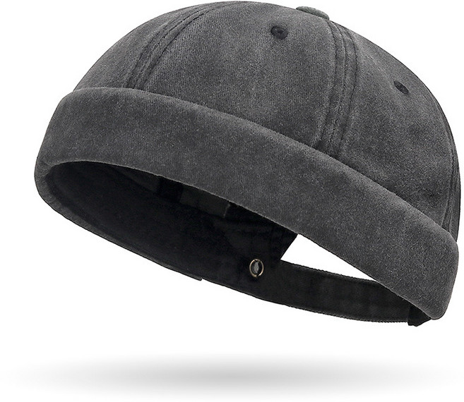 라라티와이 펠라 남여공용 와치캡 데님 골무 레옹 챙없는 모자