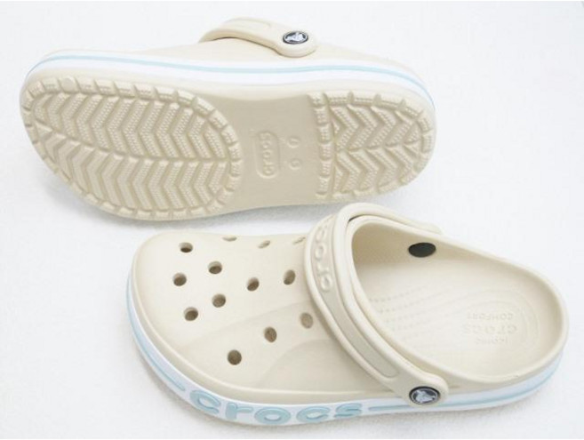 크록스 NC야탑점 성인 남녀공용 바야밴드 클로그 윈터화이트/멀티(베이지) 205089-1LI