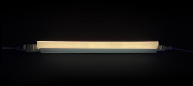 LED T5 간접조명 화장대 책상등 LED 슬림바 형광등 천장조명, 02. LED T5 10W - 600mm, 주백색(아이보리빛)