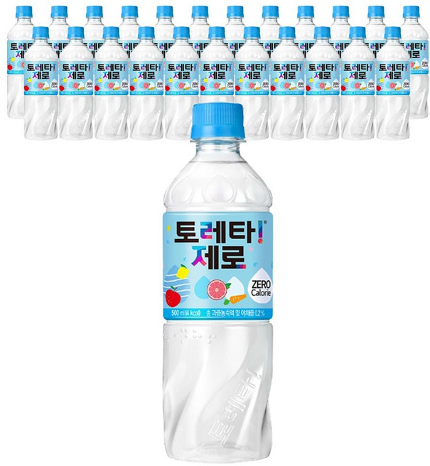 토레타 제로 500ml x 24페트 토레타 코카콜라 음료 이온음료 토레타제로 bgy111Bh, 1개, 1ml