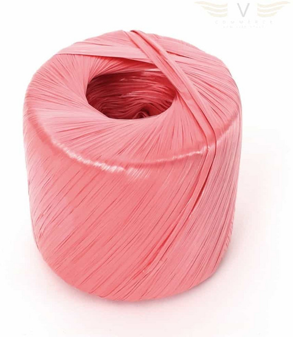 프레소 다용도 볼끈 250M 적색 노끈 비닐끈, 1개