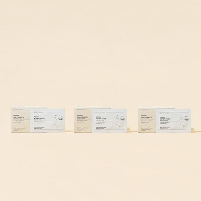 붐디아다 프리미엄 4GF 아이패치 이중기능성 눈가패치 탄력 눈가 미백 주름개선, 3개, 20개입