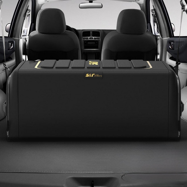 QM6 차트렁크박스 트렁크수납함 호환, 트렁크정리함30L