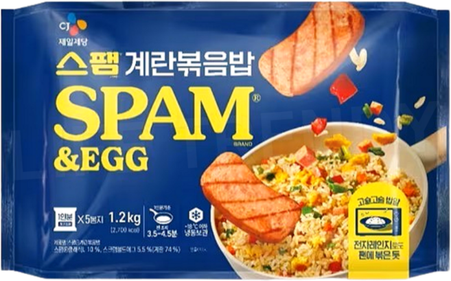 CJ 스팸 계란 볶음밥 대용량, 1개, 1.2kg
