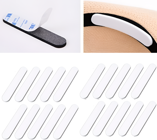 월간리빙 모자 쿠션 사이즈 조절 패드, 20개, 화이트