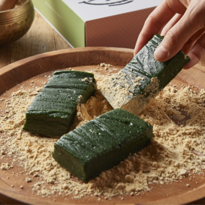 [오복시루] 쑥인절미 쑥떡 아침식사대용 서민갑부떡집, 80g, 12개