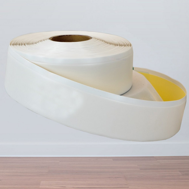 굽도리 걸레받이 장판몰딩 띠벽지용 노본 플렉스굽도리, 웜화이트(FC5701)