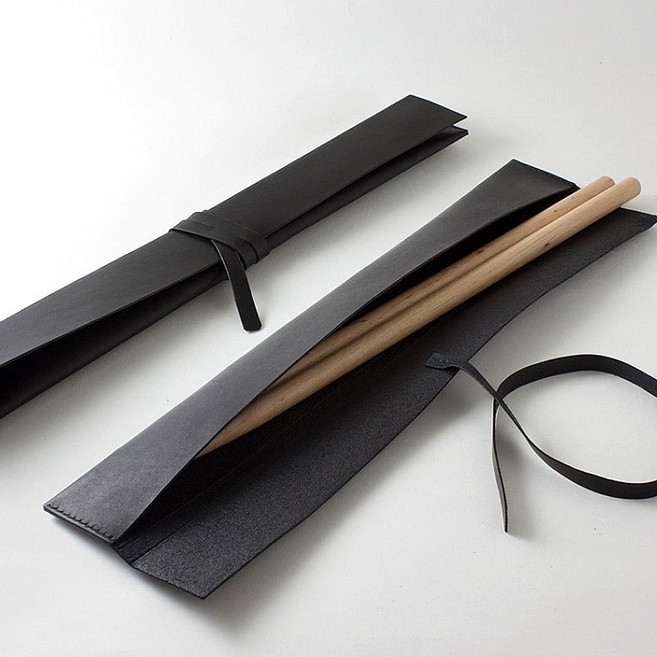 드럼스틱 케이스(가로형), 아이보리, 1개