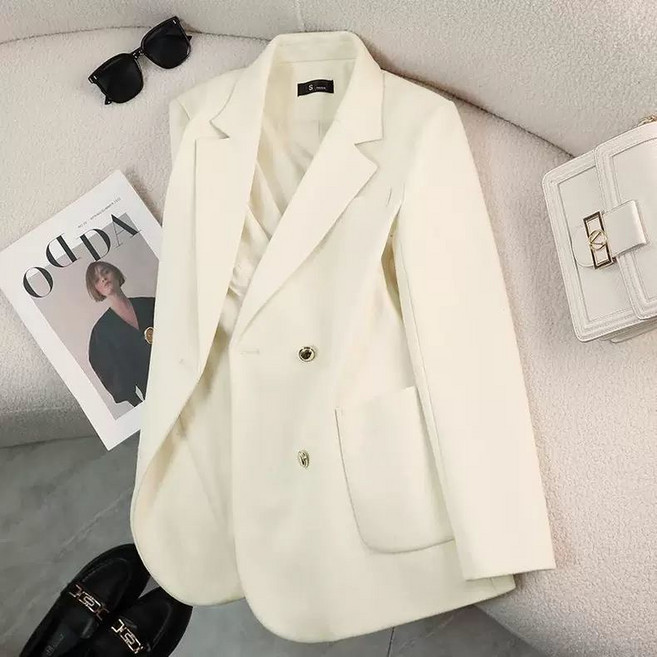 쩐쿠 여성 카라넥 투버튼 캐주얼 자켓 K0267