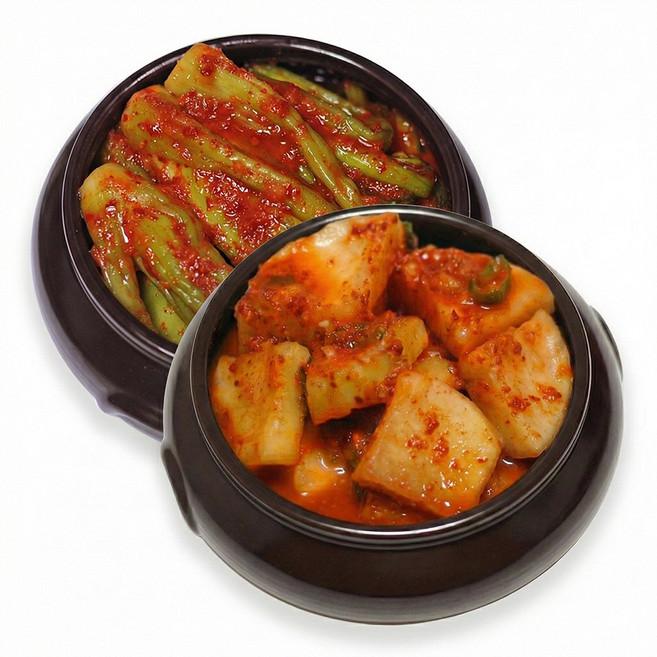 석박지 2kg + 갓김치 2kg, 1개, 4kg