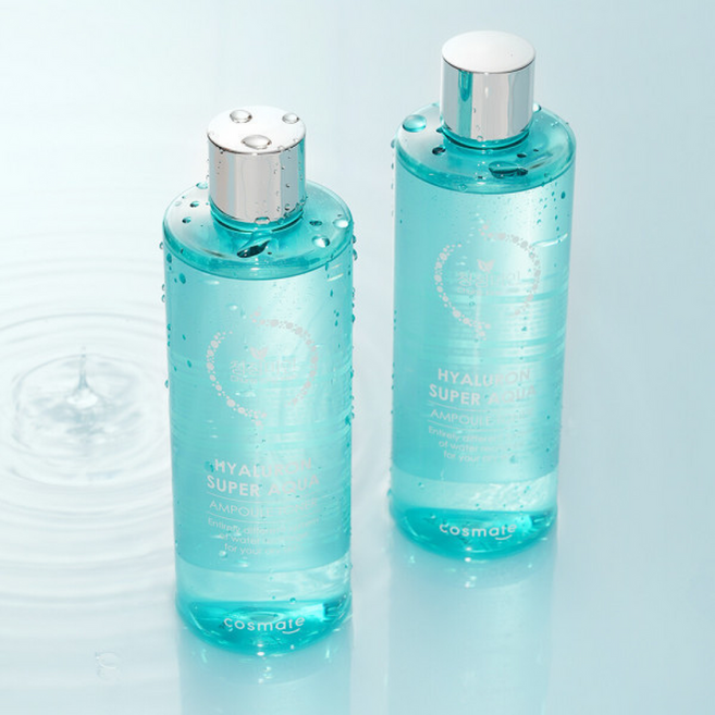 히아루론 수퍼 아쿠아 앰플토너 420ml 11 여성 스킨 기초화장품 대용량 수분 보습 주름 미백 화장품, 1개