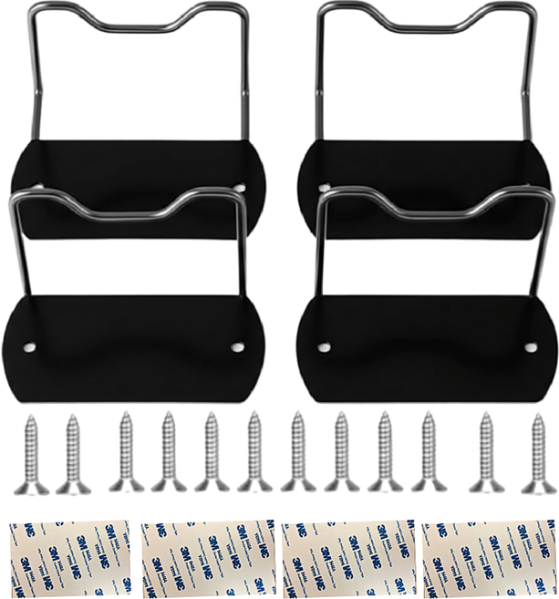 보쉘 매트리스 밀림방지 침대고정 2세대 4개입 1세트, 블랙