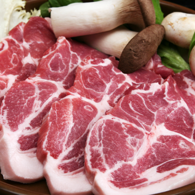 우람한돈 제주산 목살 500g 구이용 숯불용 수육용 청정자연제주, 1개