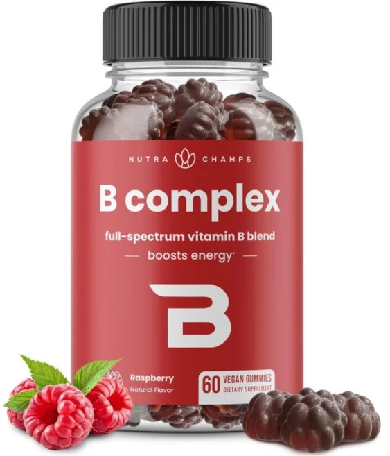 USDA Vitamin B Complex Liquid Drops | B Vitamins Complex Supplement with B1 B2 B3 B6 B7 B9 &, Gummies, 1개 - 쿠팡