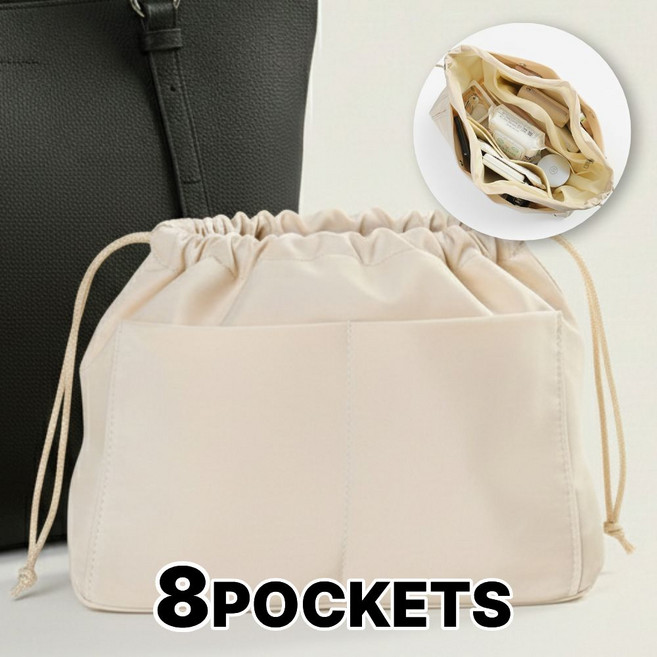비룸라벨 8포켓 가방속정리 이너백 파우치 백인백